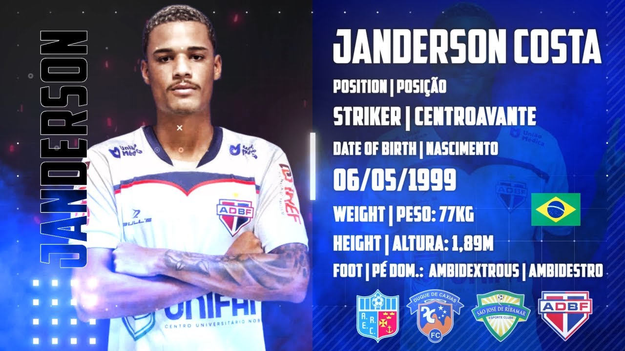 Janderson ⚽ Striker | Centroavante ⚽ Highlights 2022