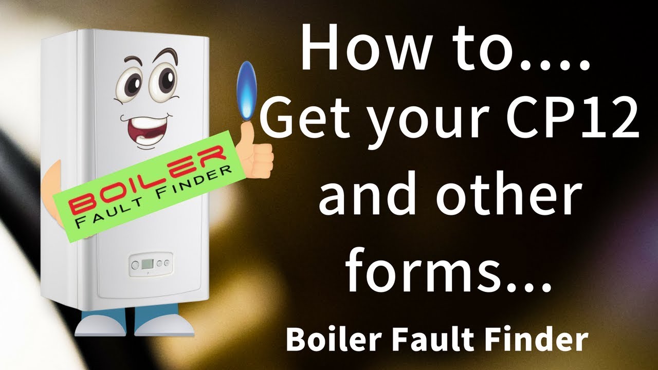 Boiler Engineers - How to download and edit the CP12 form