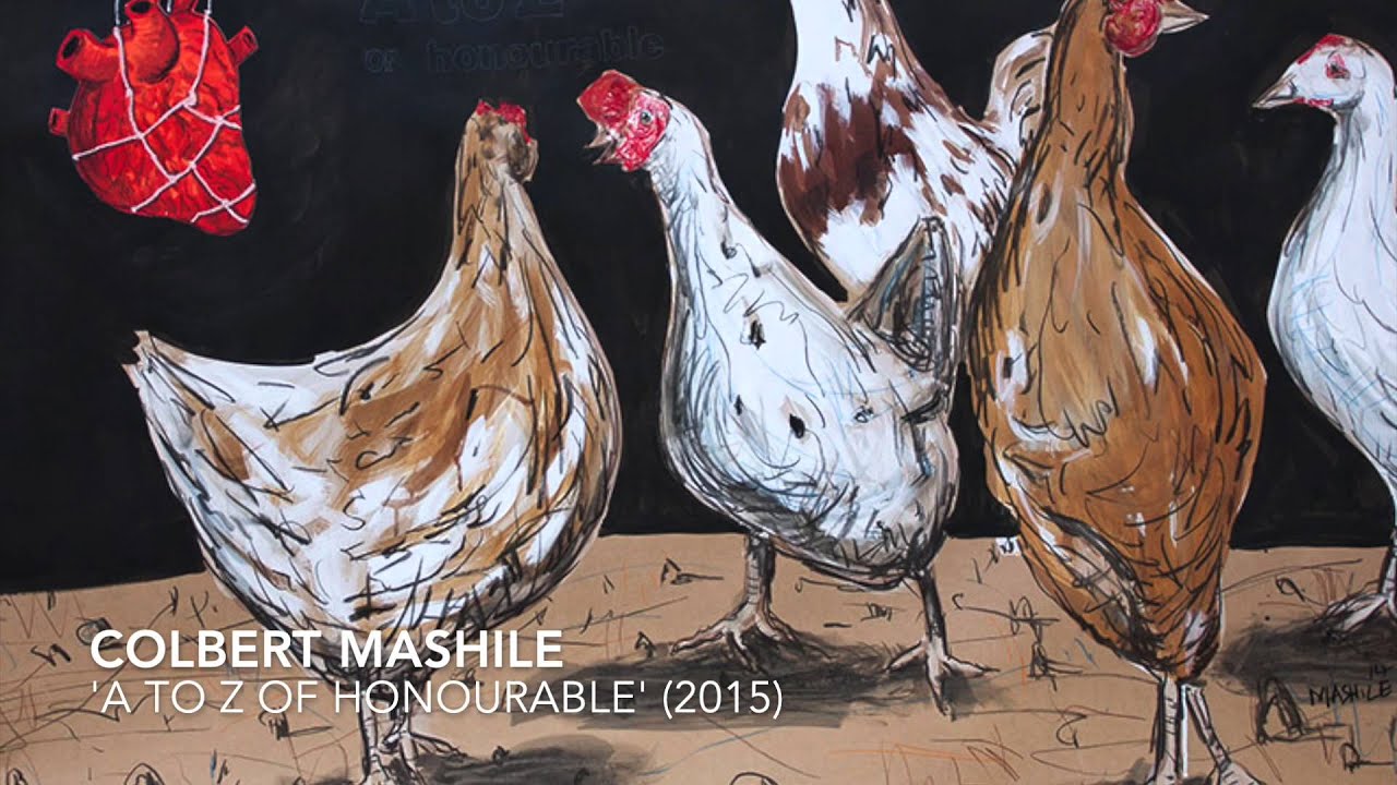 Colbert Mashile walks us around his studion at August House, Johannesburg