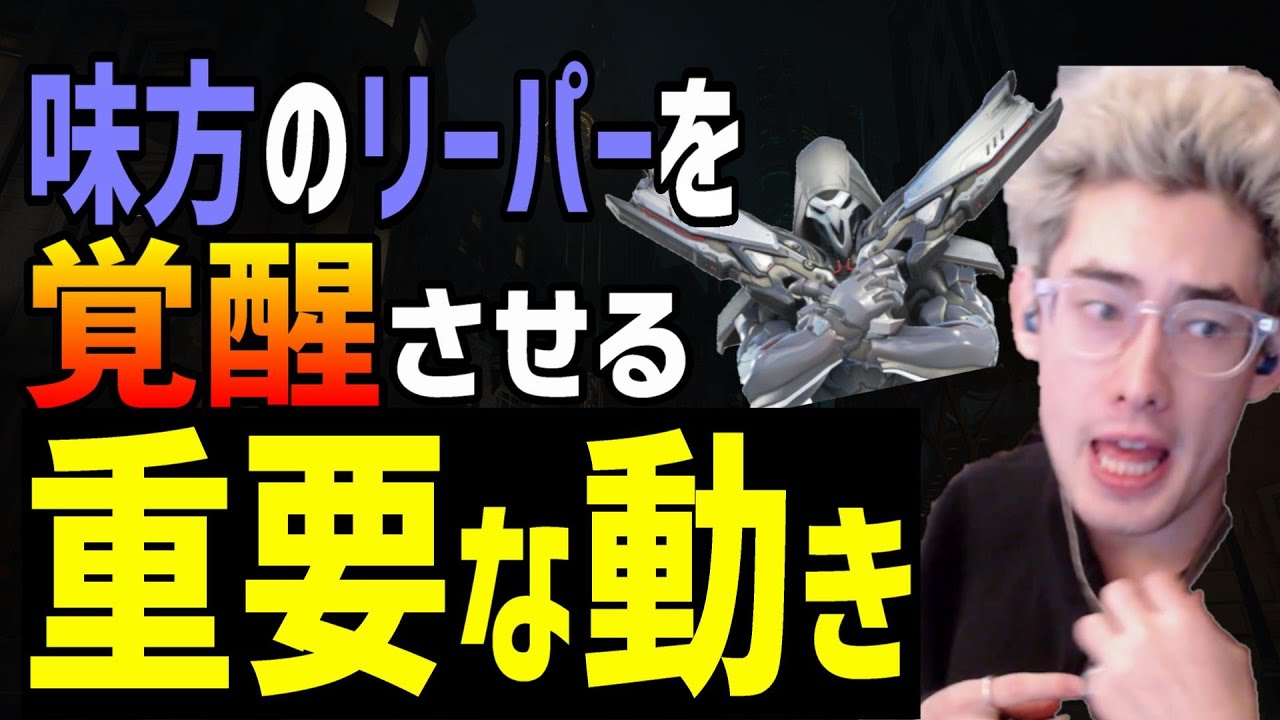 【重要】チームはこう動こう！味方のリーパーを活かす大切な立ち回りとは【ta1yo切り抜き】OW講座チーム編