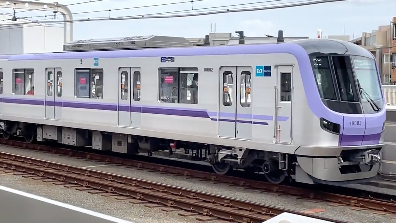 東急6020系6121F、東京メトロ18000系18102F