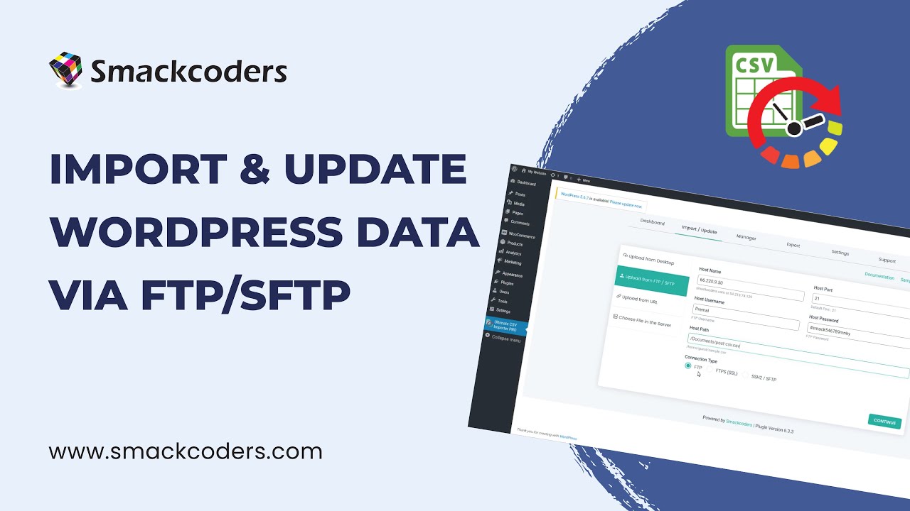 Import & Update WordPress Data via FTP/SFTP &ndash; WP Ultimate CSV Importer