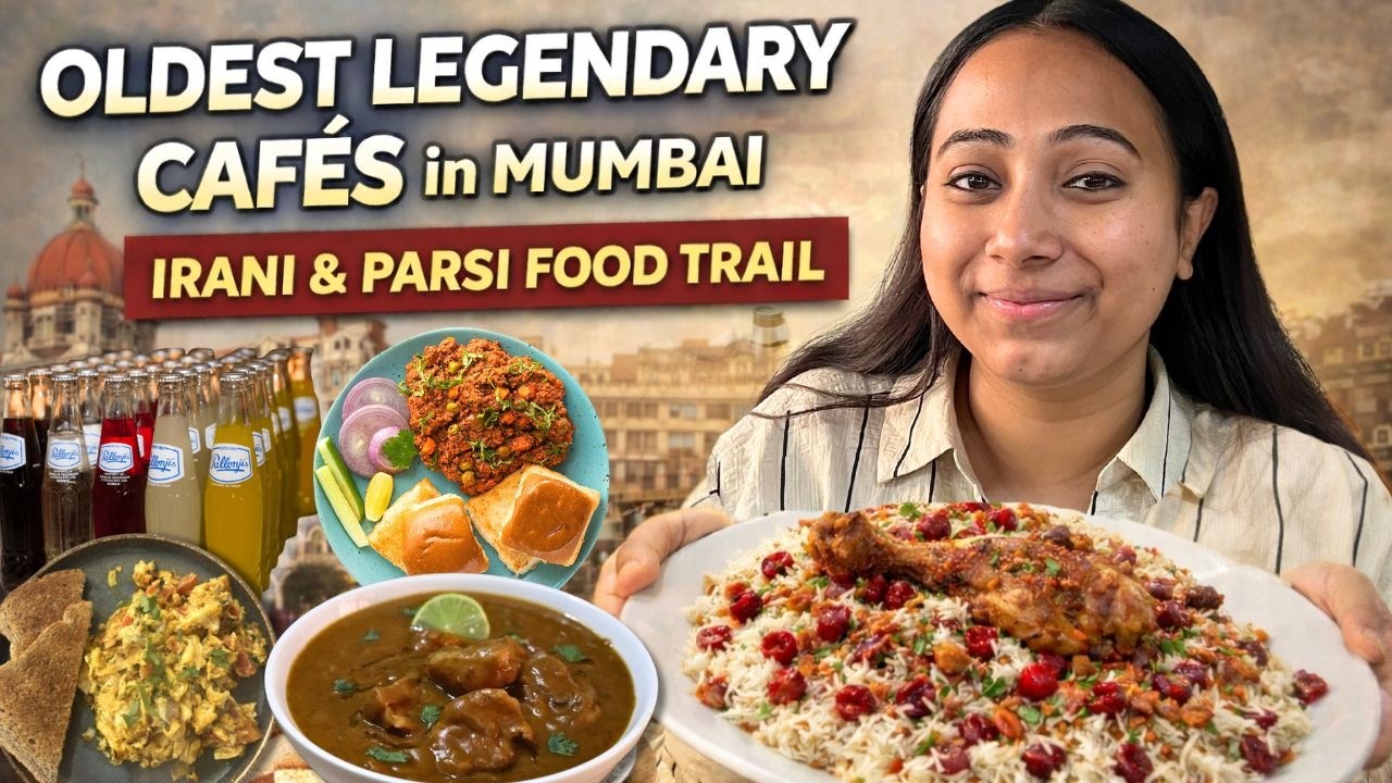 Legendary Cafés of South Mumbai 🇮🇳 | Irani & Parsi Food Trail