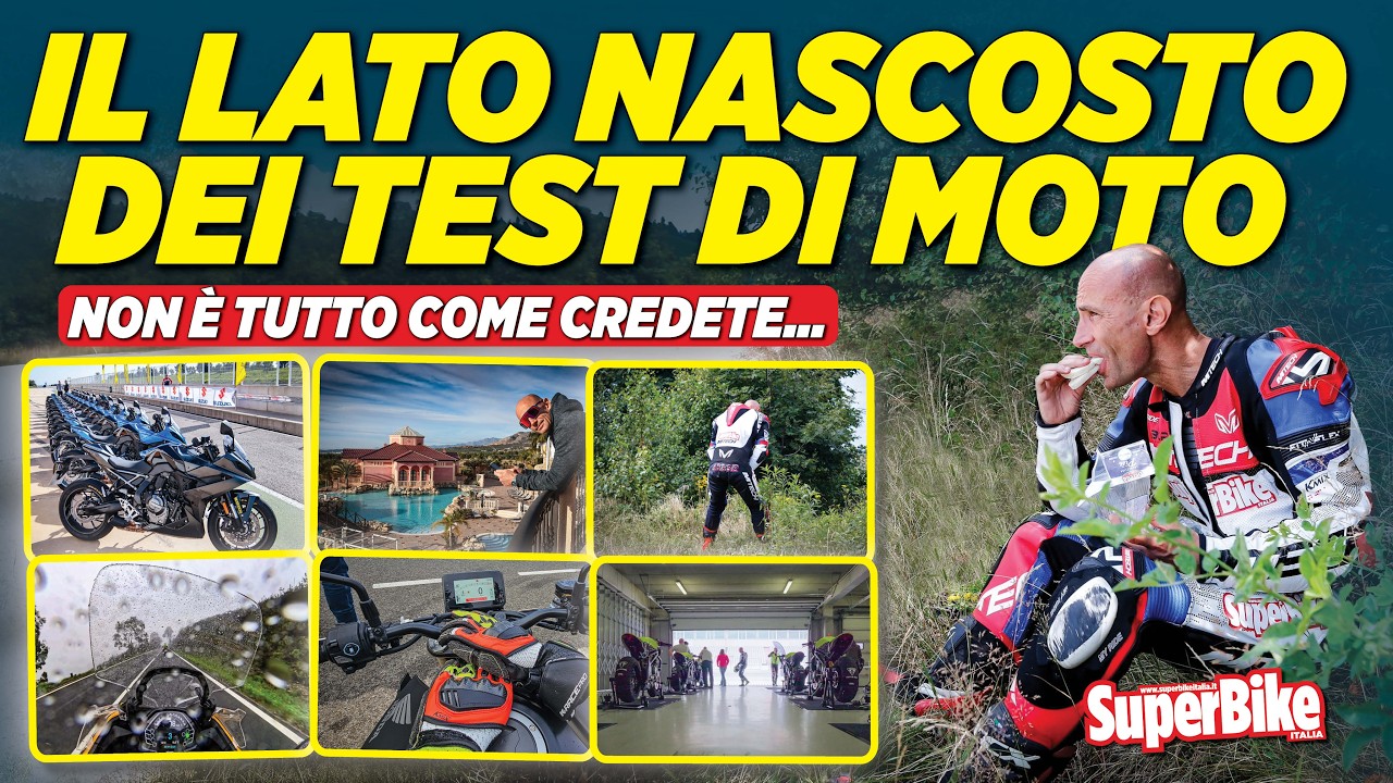 IL LATO NASCOSTO DEI TEST DI MOTO &ndash; Dietro le quinte della prova di una moto 🕵🏻&zwj;♂️