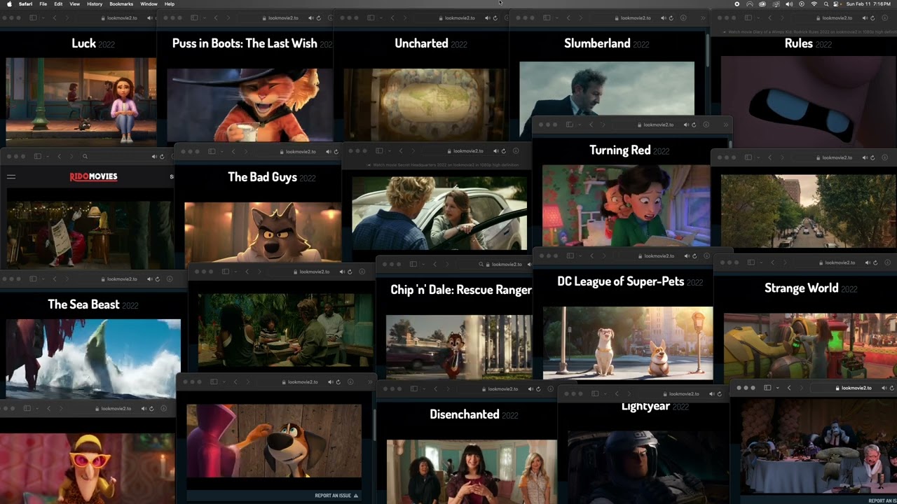 All 2022 Movies Playing At The Same Time