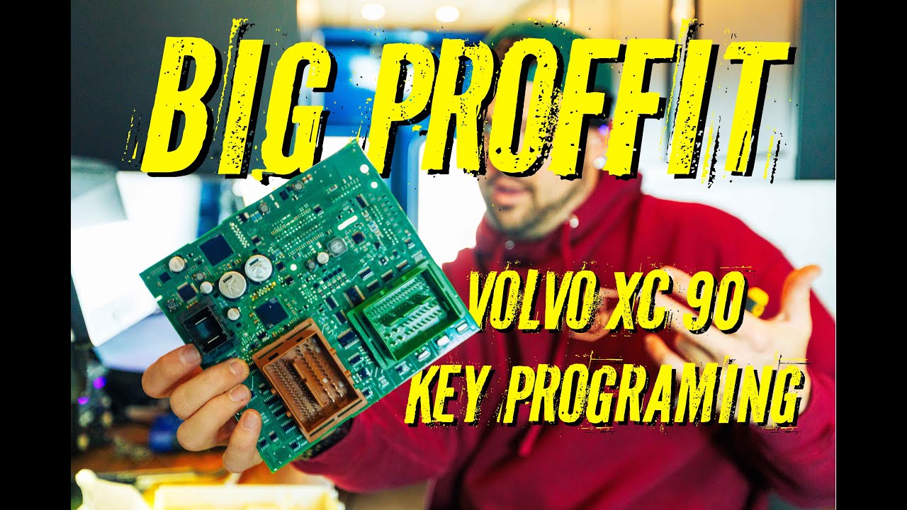 All Keys Lost | Volvo XC90 Smart Key Programming (2016–2021) | Autel IM608 Pro II + EEPROM + OBD