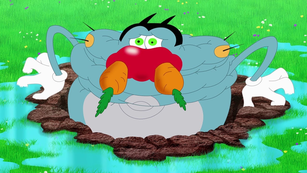 Oggy und die Kakerlaken | Das Monster im Garten | Volledige aflevering in HD