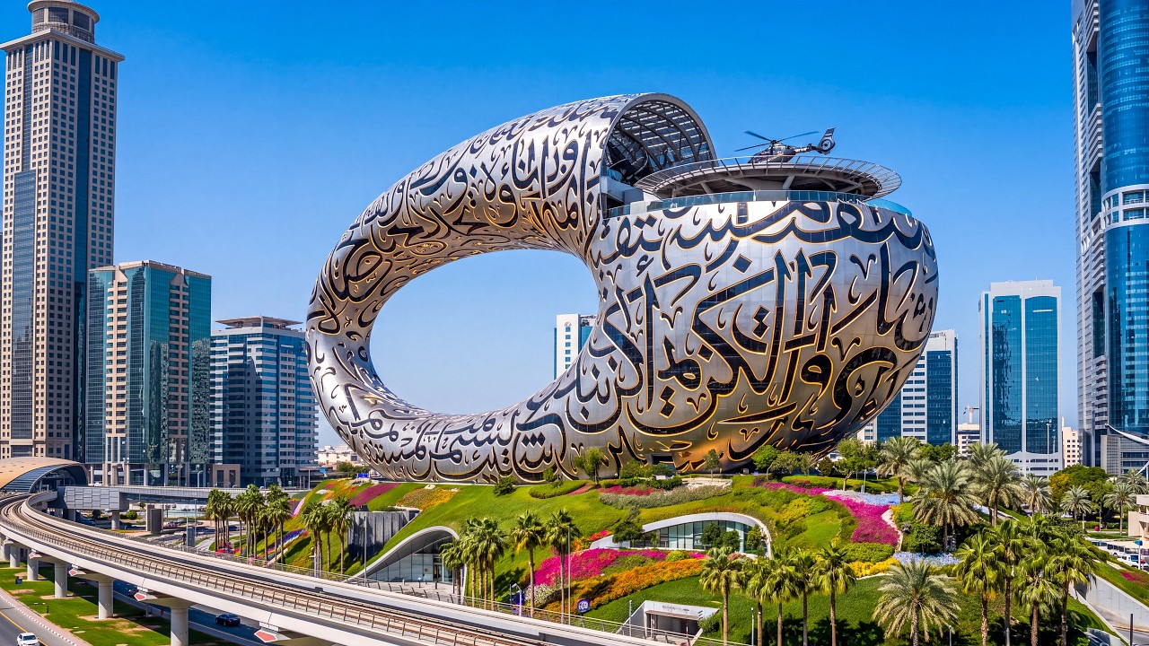 Museum of the Future in Dubai 2026. FULL TOUR 4K ULTRA HD