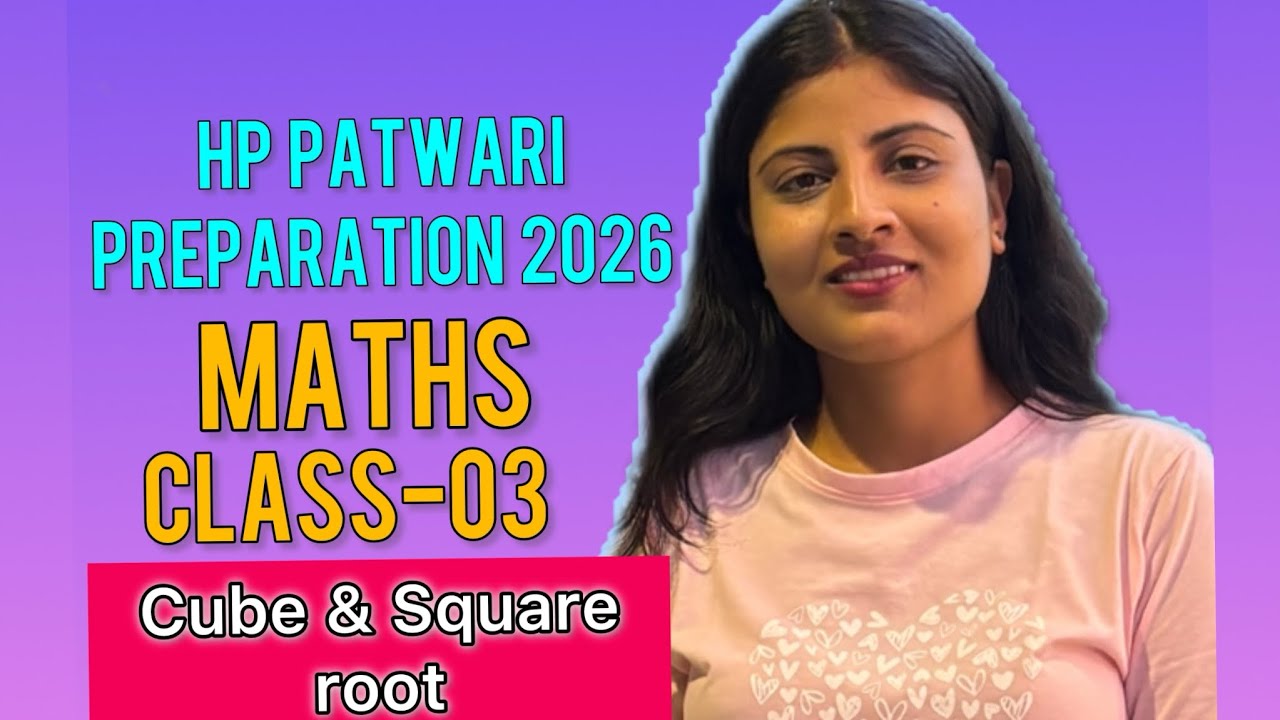 Mathematics class-03 // Cube and Square Root // By Mohini Thakur 