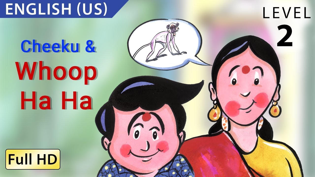 Cheeku & Whoop Ha Ha: Learn English (US) with subtitles - Story for Children 