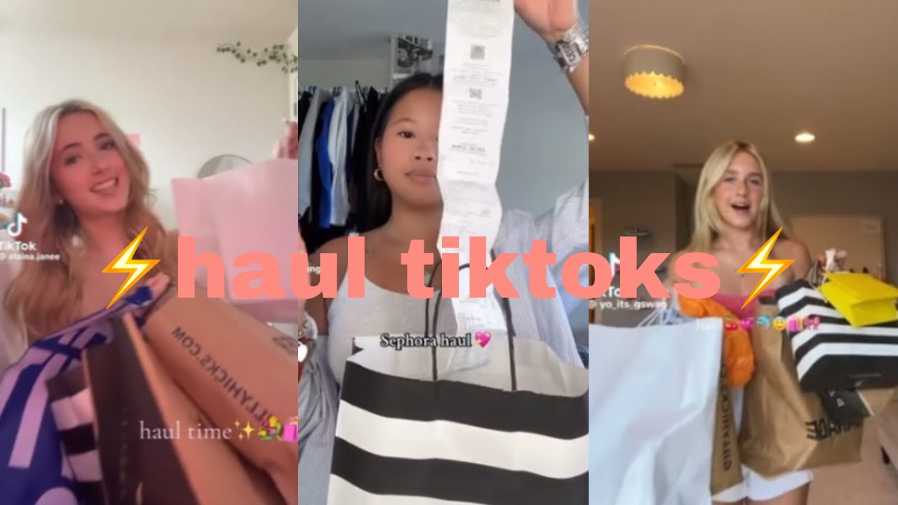 random hauls - 13 minute haul tiktok compilation ⚡️🐆🌟