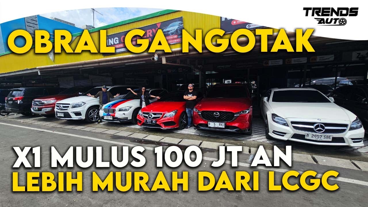 OBRAL JUAL RUGI BMW X1 LEBIH MURAH DARI LCGC CUMA 100 JUTA AN KONDISI ANTIK MENARIK DI KING GALLERY