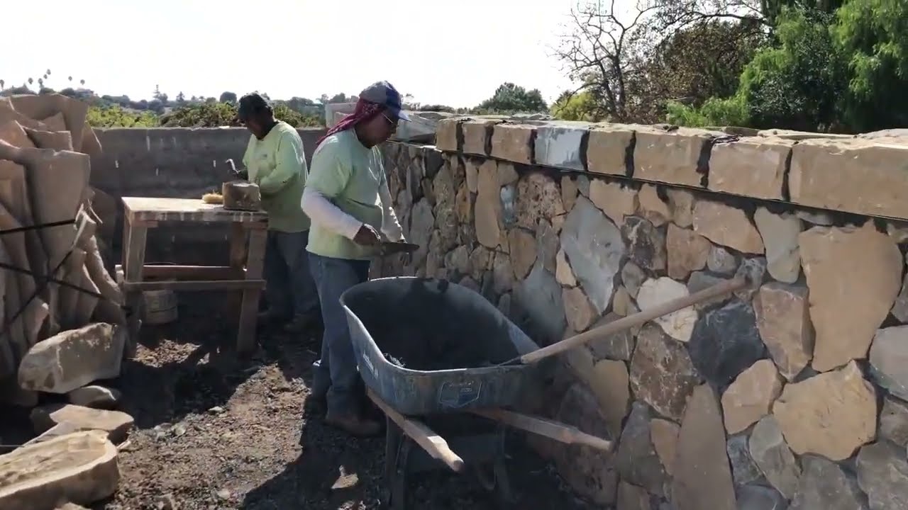 Santa Barbara Masonry w/ Clearview Landscaping