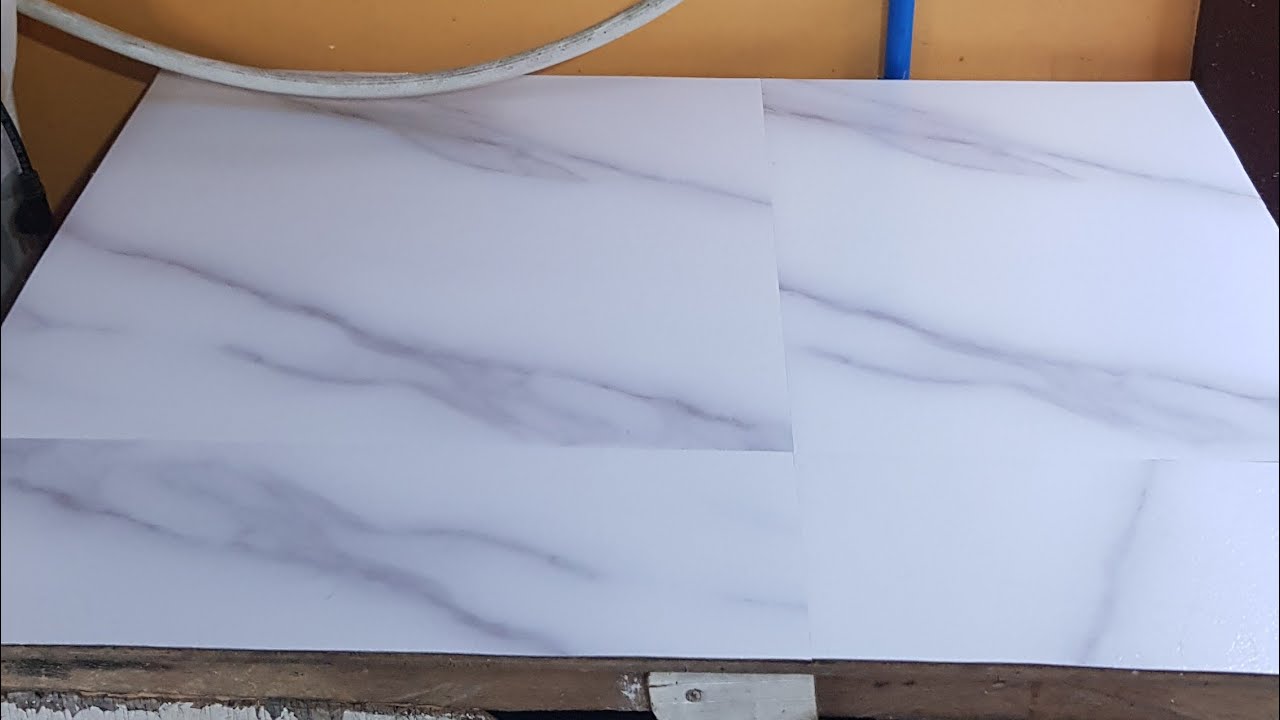 Naglagay ng vinyl sa lamesa mas makapal mas matibay