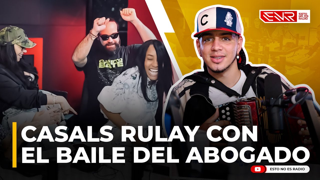 PEDRO CASALS RULAY CON EL BAILE DEL ABOGADO DE EL RUBIO DEL ACORDEÓN