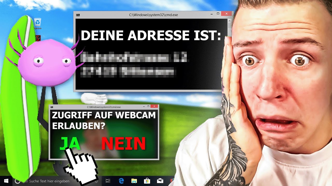 Dieses SPIEL Hackt meinen KOMPLETTEN COMPUTER und Meine WEBCAM ?! 😱