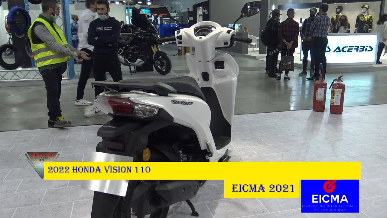 2022 Honda Vision 110 Walkaround EICMA 2021