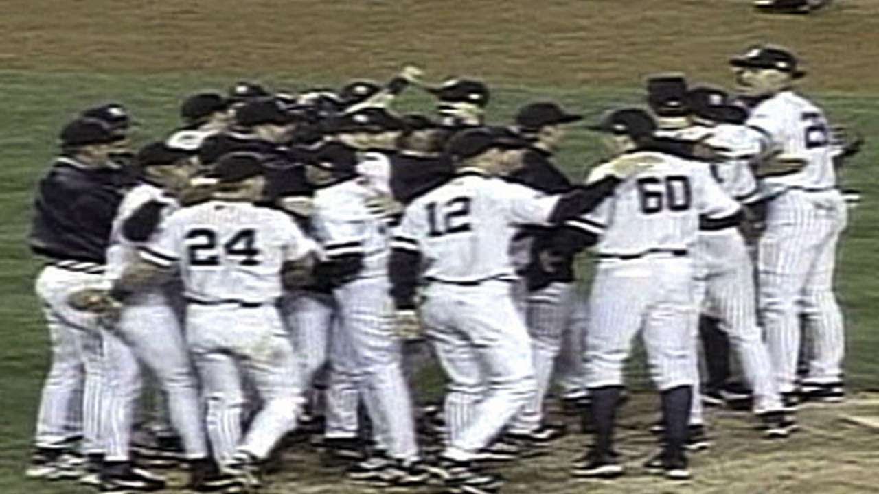 2001 ALCS Gm5: Yankees advance to World Series