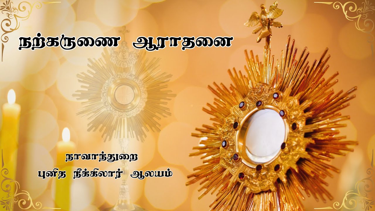 🔴நற்கருணை ஆராதனை 🔴நாவாந்துறை புனித நீக்கிலார் ஆலயத்திலிருந்து🔴 நேரலை