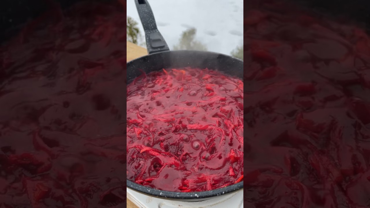 СМАЧНЕЙШИЙ УКРАИНСКИЙ БОРЩ В КАЗАНЕ