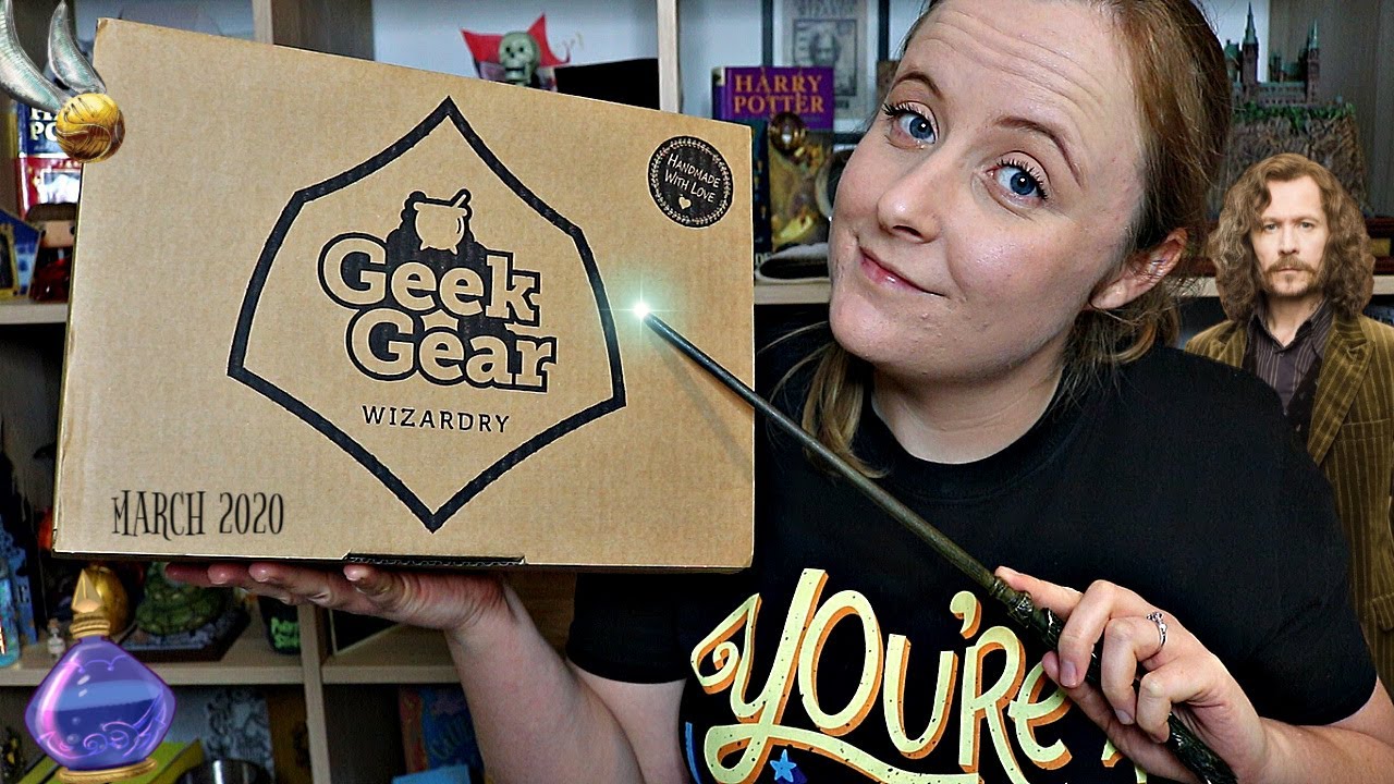 HARRY POTTER: GEEK GEAR WIZARDRY UNBOXING - MARCH 2020