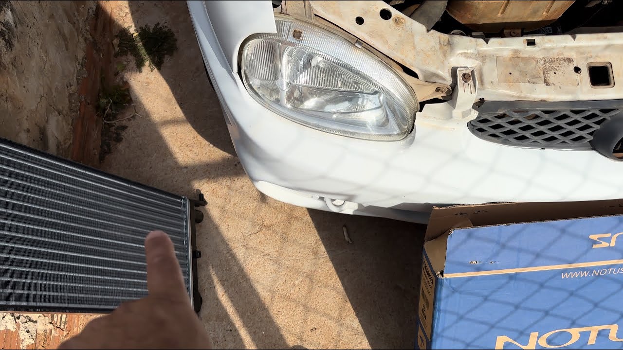 Como trocar o radiador do Corsa wind
