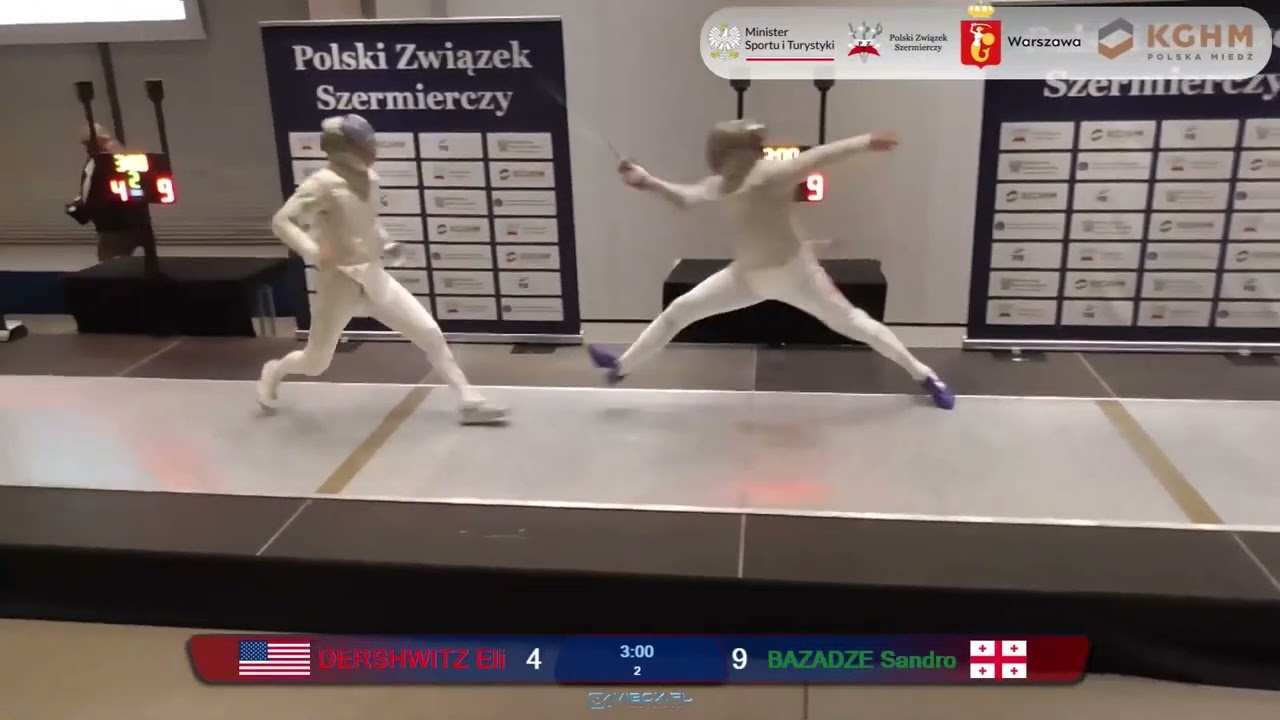 Warsaw World Cup 2023 SMS - L8 - Eli Dershwitz USA v Sandro Bazadze GEO