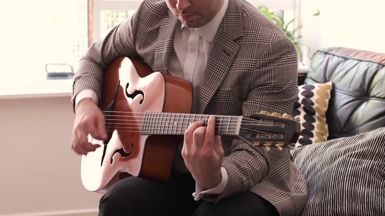 Altamira M40F Gypsy Jazz Guitar | Demo
