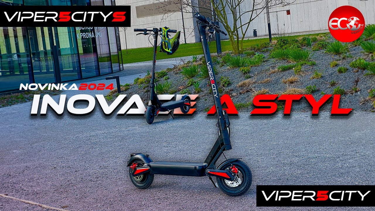 Elektrokoloběžky Viper 5 City | Viper 5 City S | Malé koloběžky podle nás!