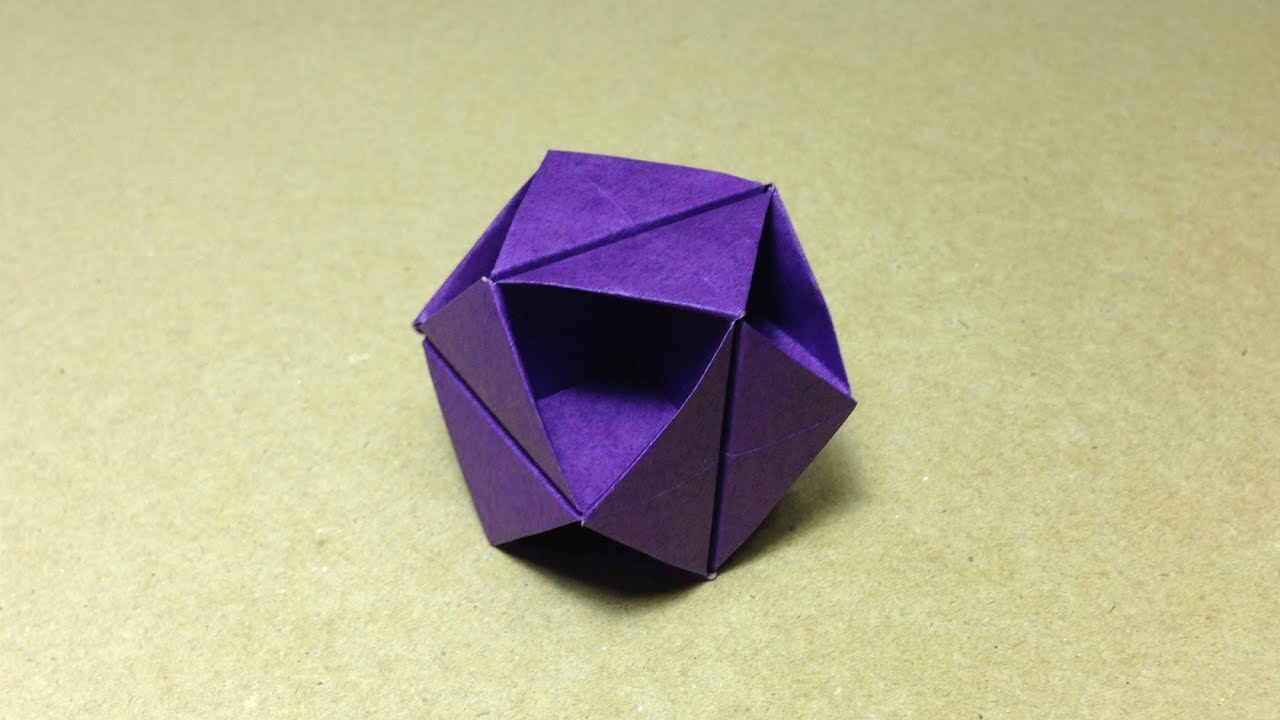 Modular Origami Tutorial / Octahedron /