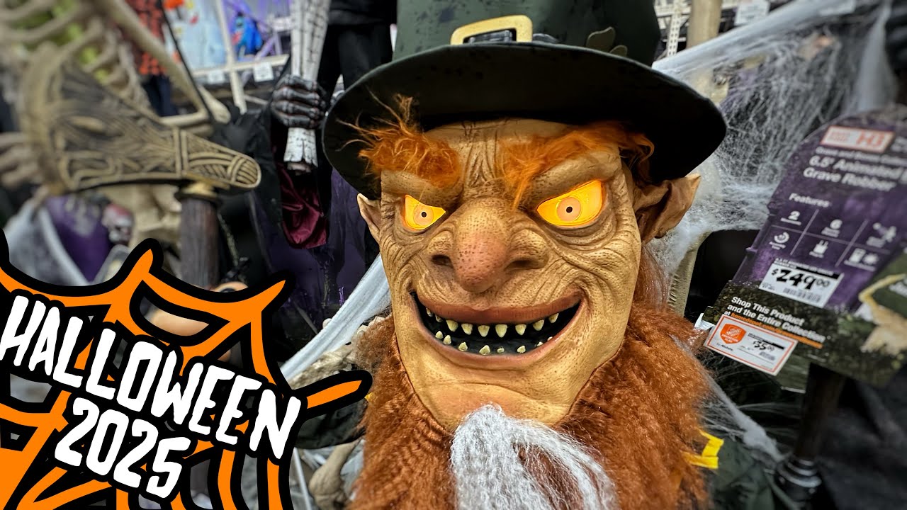 HALLOWEEN at HOME DEPOT | Animatronics, Props, Decor | 2025 