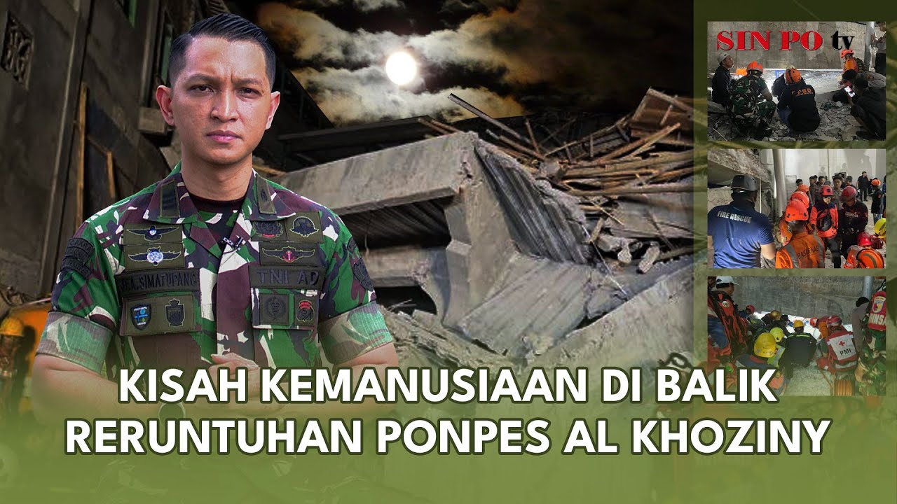 Kisah Kemanusiaan Di Balik Reruntuhan Ponpes Al Khoziny