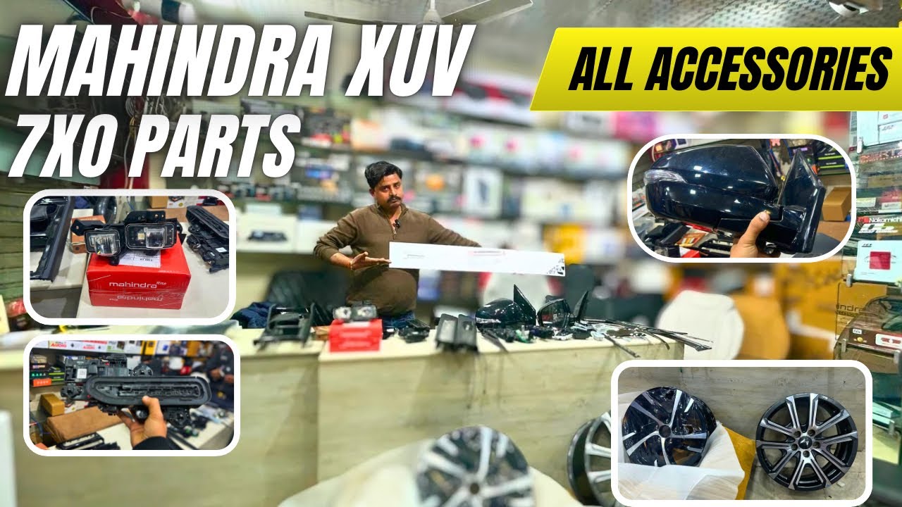 Mahindra xuv 7XO genuine parts | Genuine fog light xuv7xo | all Mahindra Genuine xuv7x0 accessories 