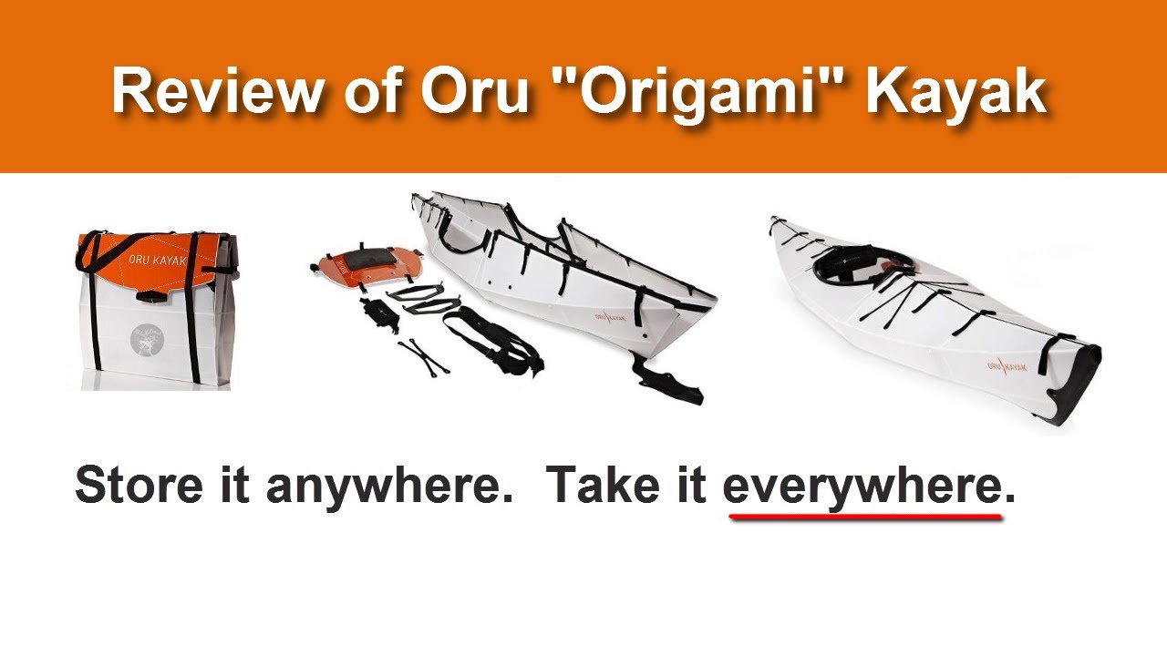 Oru Kayak Review -- Folding 