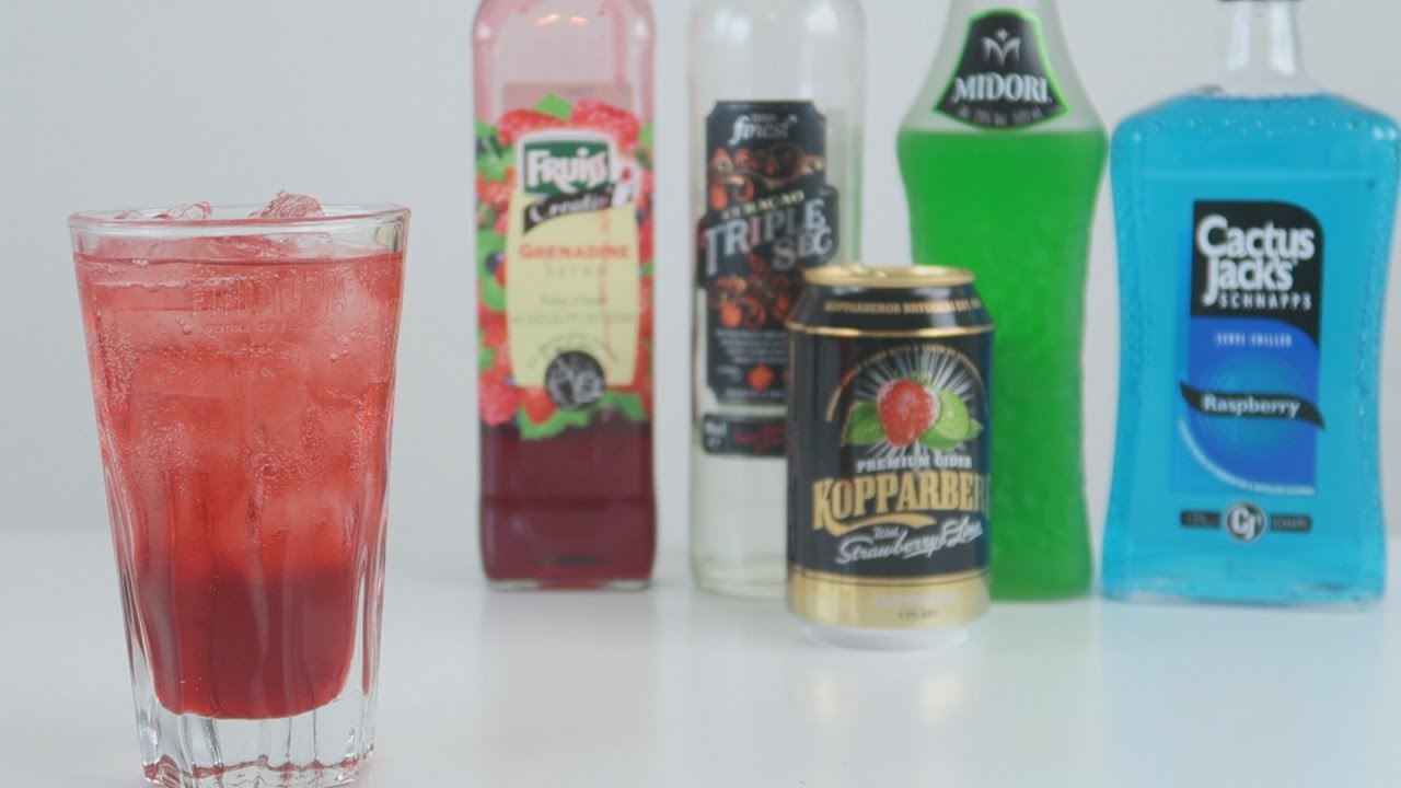 MIXED FRUIT FIZZ COCKTAIL