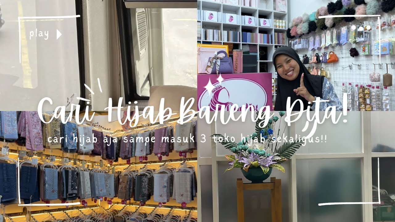DAY 4 - CARI HIJAB SAMPE KE TIGA TOKO !! HARUS SAMA BANGET SAMA BAJUNYA ?!! 