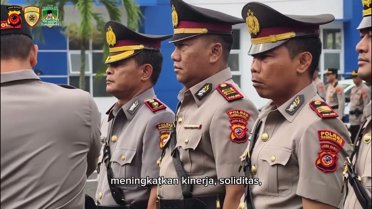 Polres Tasikmalaya melaksanakan kegiatan Sertijab Kasat Lantas dan Kapolsek Sukaraja