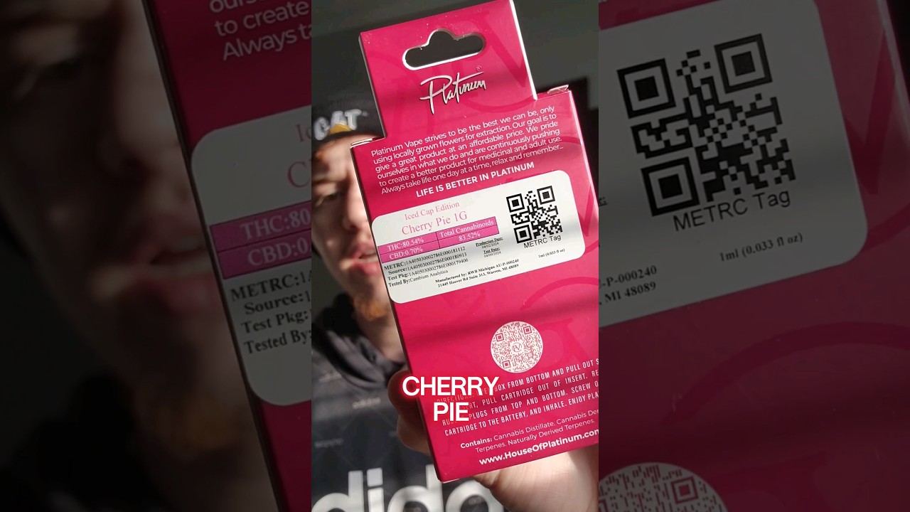 #blinker Cherry Pie Platinum 🛒 #afterworkroutine #cherry