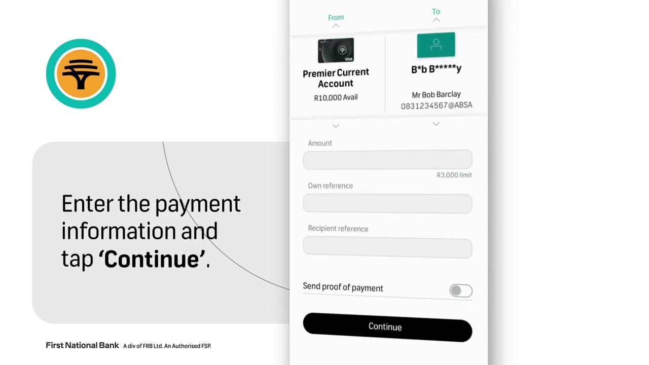 Make a payment with PayShap on the FNB App