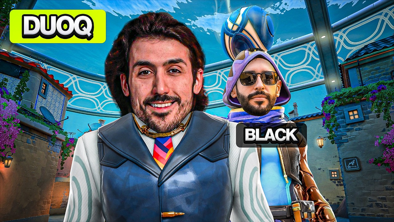 Juego  DUOQ con BLACK | HITBOXKING