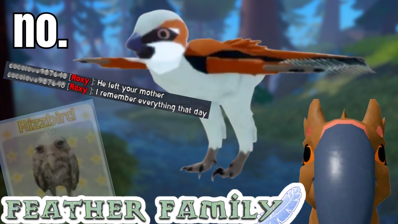 The WEIRDEST Feather Family Images... 💀