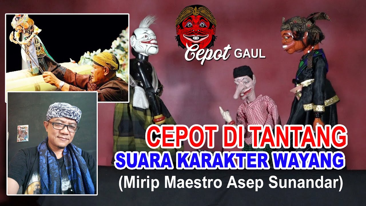 Kang Asep Cepot Ditantang Niru Sora Abah Asep Sunandar Sunarya, Mirip Pisan
