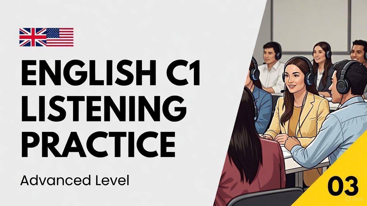 English Listening Practice C1 – Advanced Level