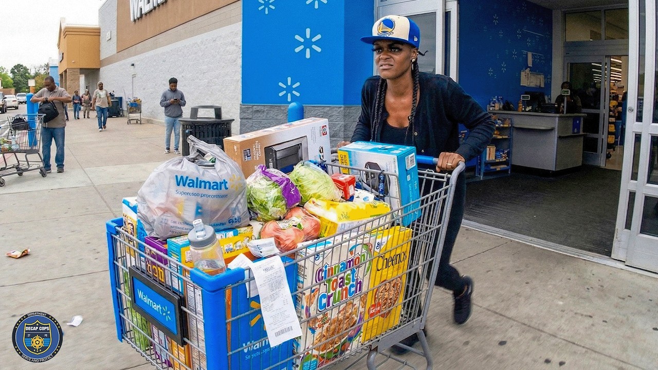 Воришка Карен из Walmart считает, что имеет право воровать | Полиция арестовала Карен