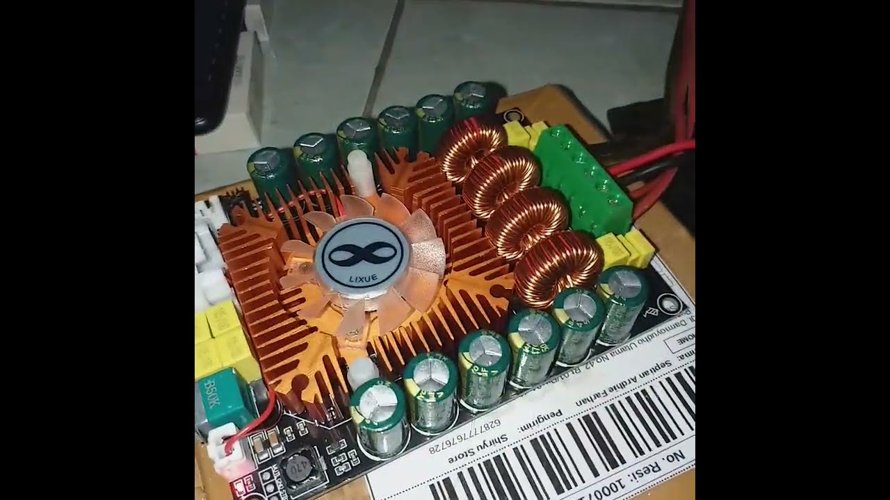 Test Tda7498e Class D Amplifier