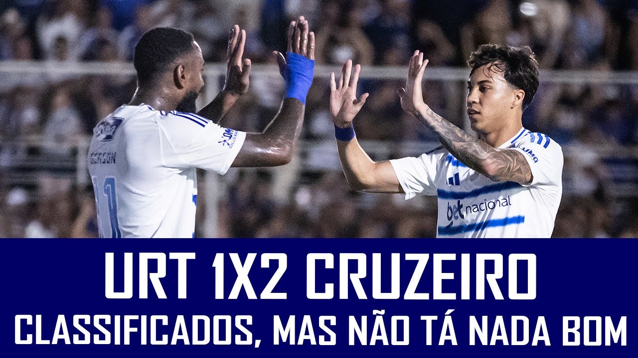 URT 1X2 CRUZEIRO - CAMPEONATO MINEIRO