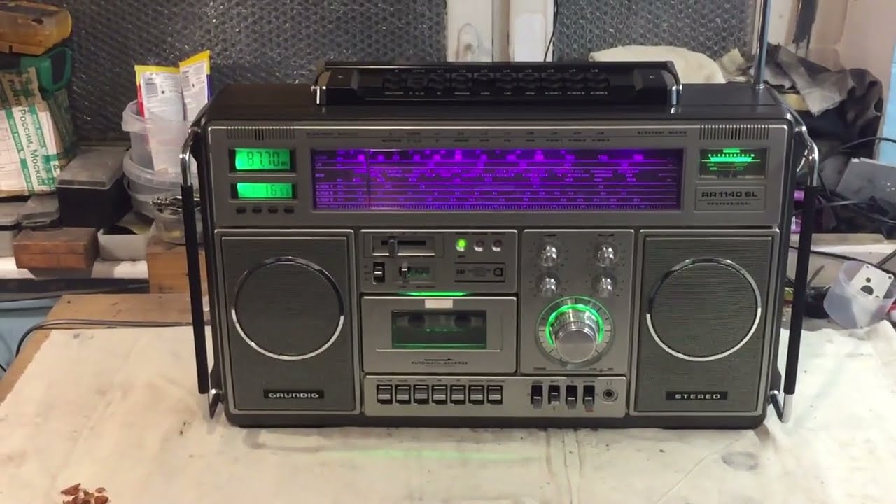 GRUNDIG RR -1140 SL Professional. гХабаровск . Полное ТО и Апгрейд