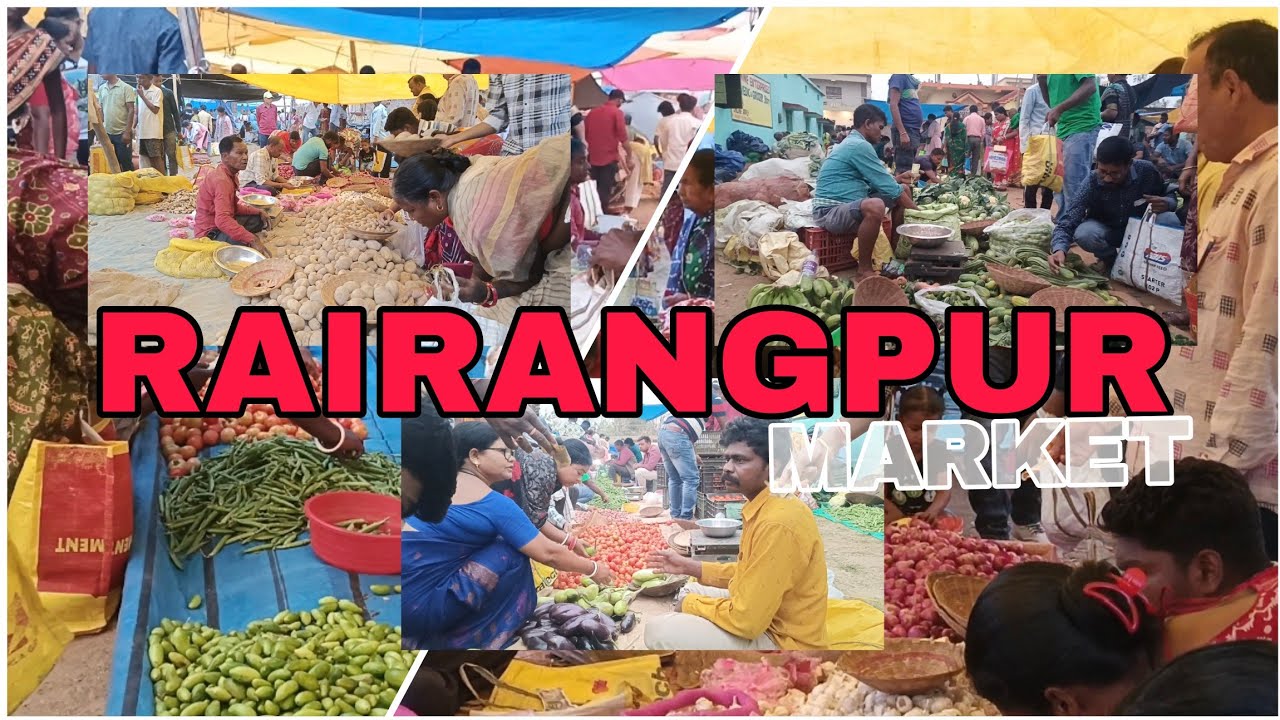 Rairangpur Market Vlog | Mayurbhanj Odisha Local Market Tour | Village Vlog India