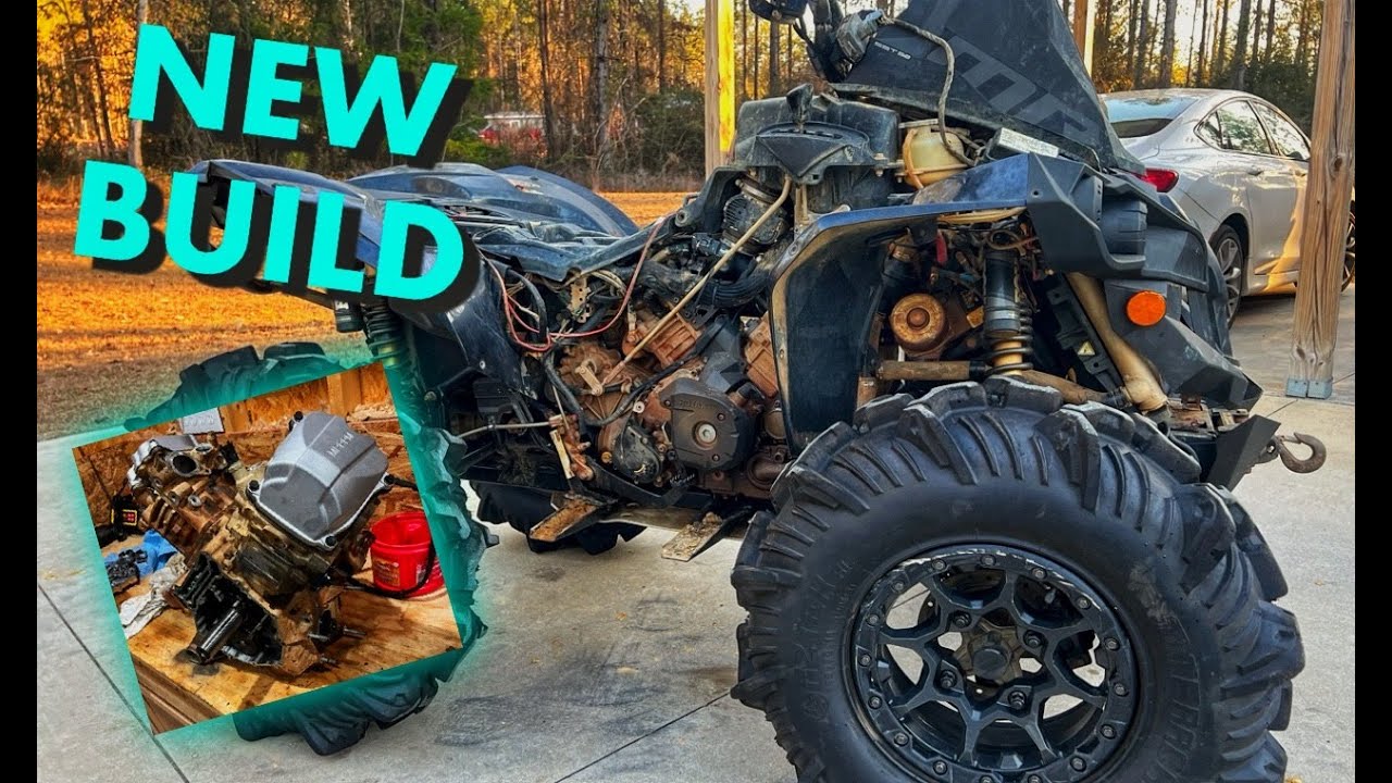 Я купил взорванный Can-am Renegade 1000 XMR 2020 года для постройки