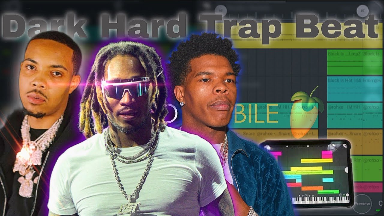 Darkest Trap Beat on (FL Studio Mobile Edition)